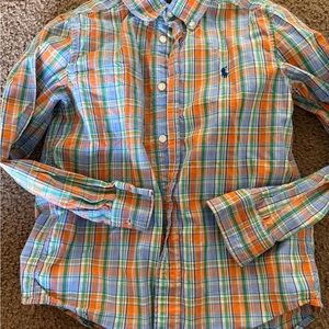 Ralph Lauren Multicolor Plaid Button-Down Shirt
